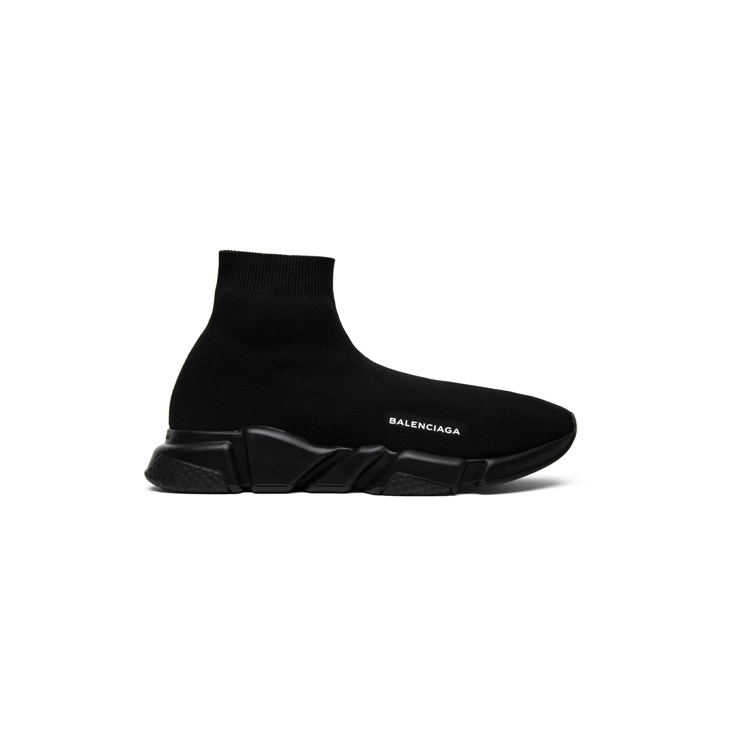 BALENCIAGA SPEED TRAINER MID TRIPLE BLACK 485625W05G01000